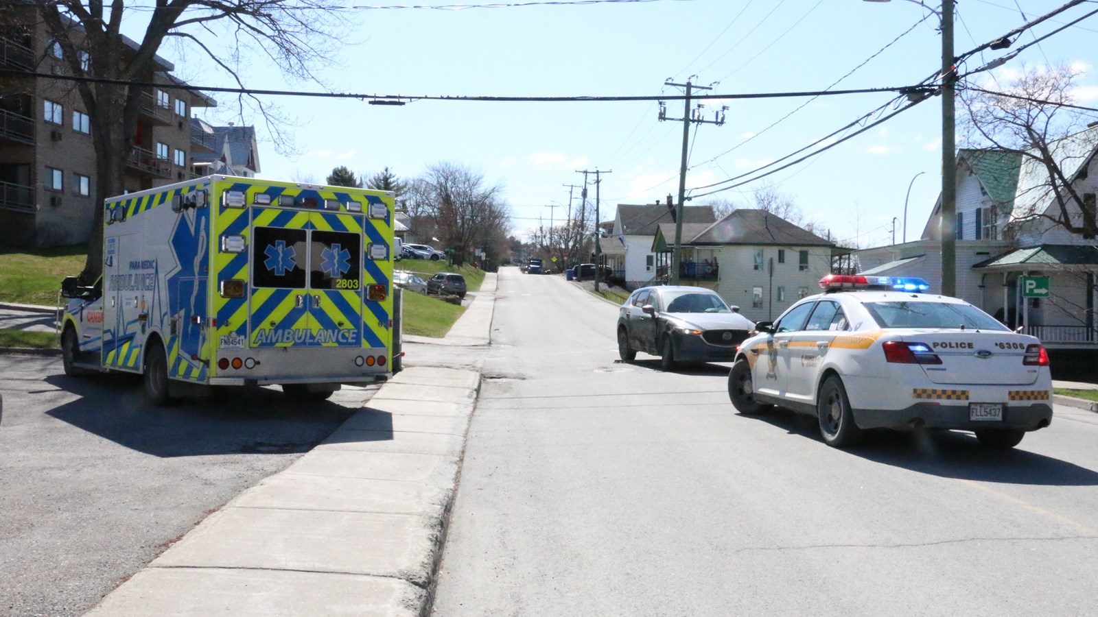 Collision matérielle à Saint-Georges