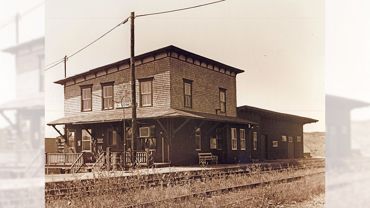 L’ancienne gare ferroviaire du quartier de la Station