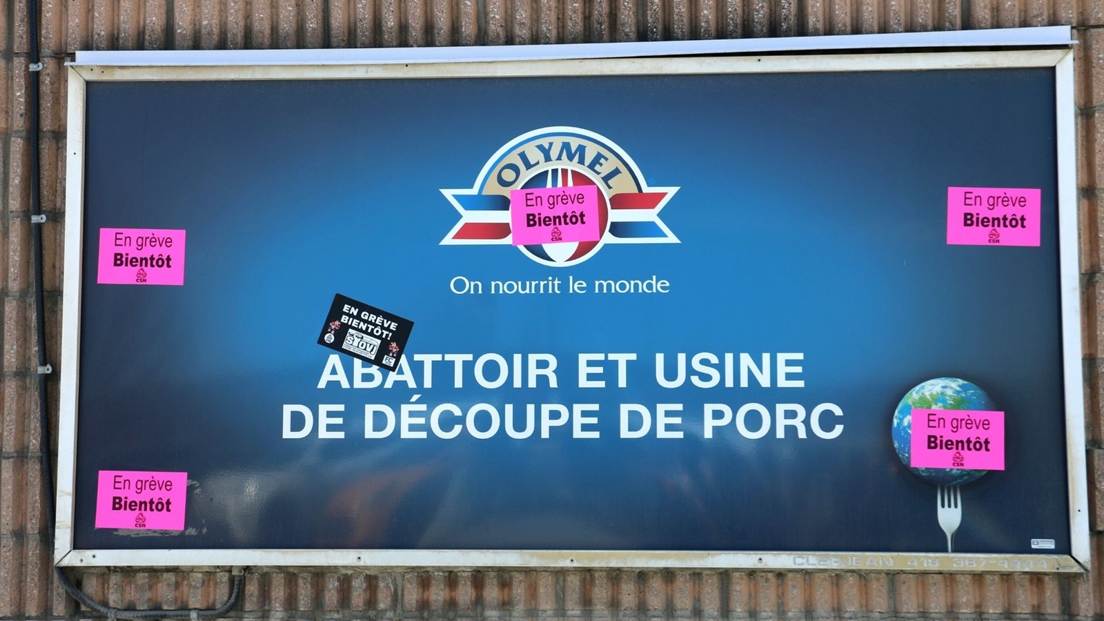 La direction d'Olymel se dit surprise par la grève de ses employés