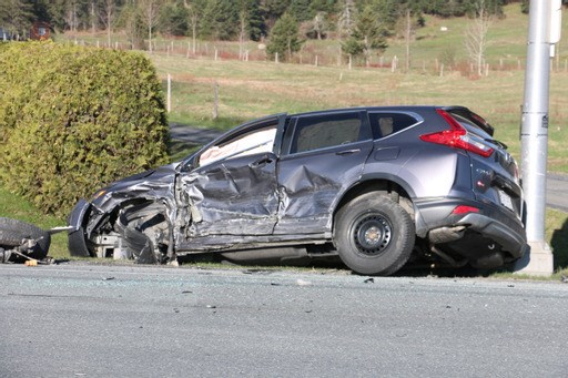 Collision à Notre-Dame-des-Pins: deux personnes blessées