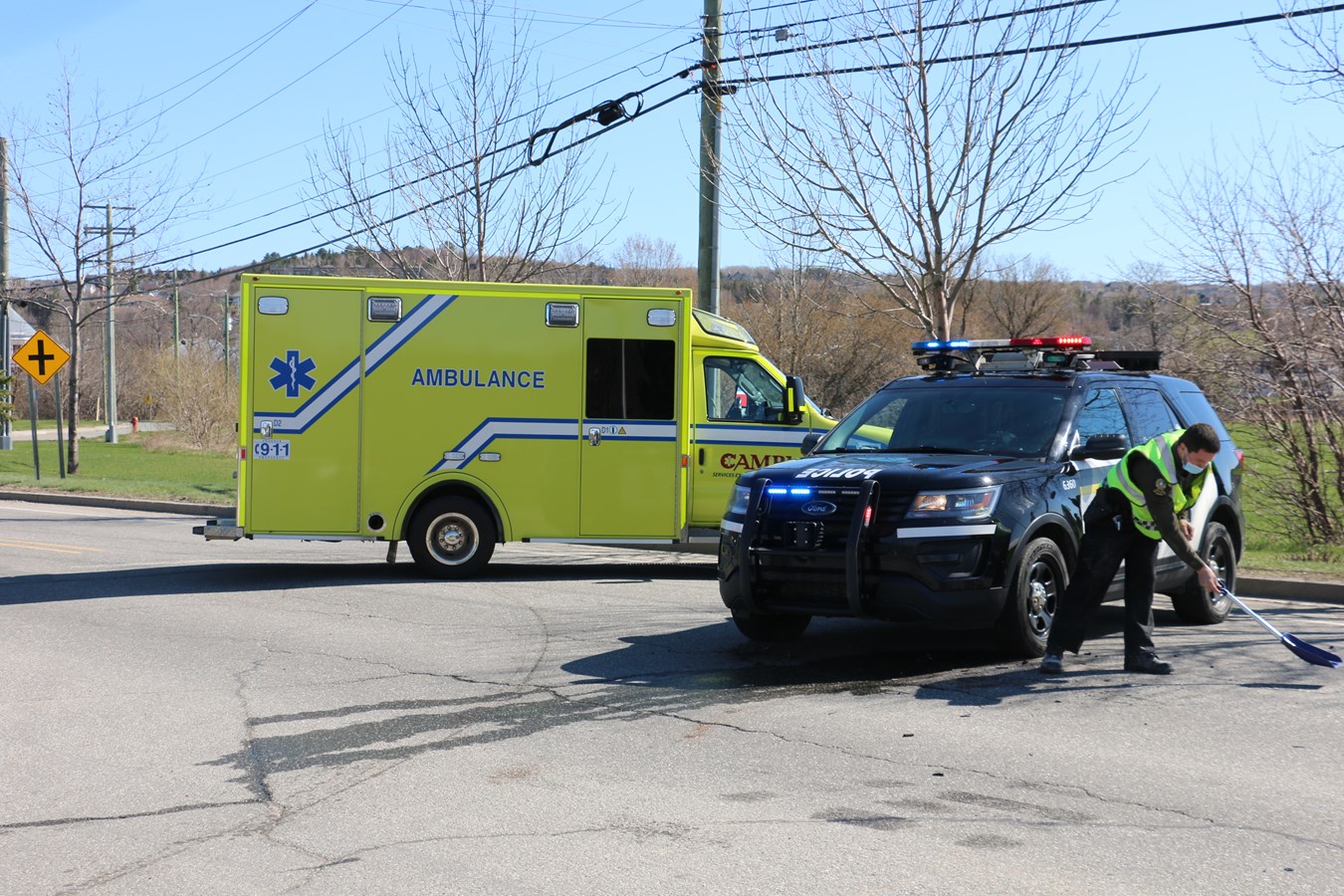 Accident mineur à Sainte-Marie