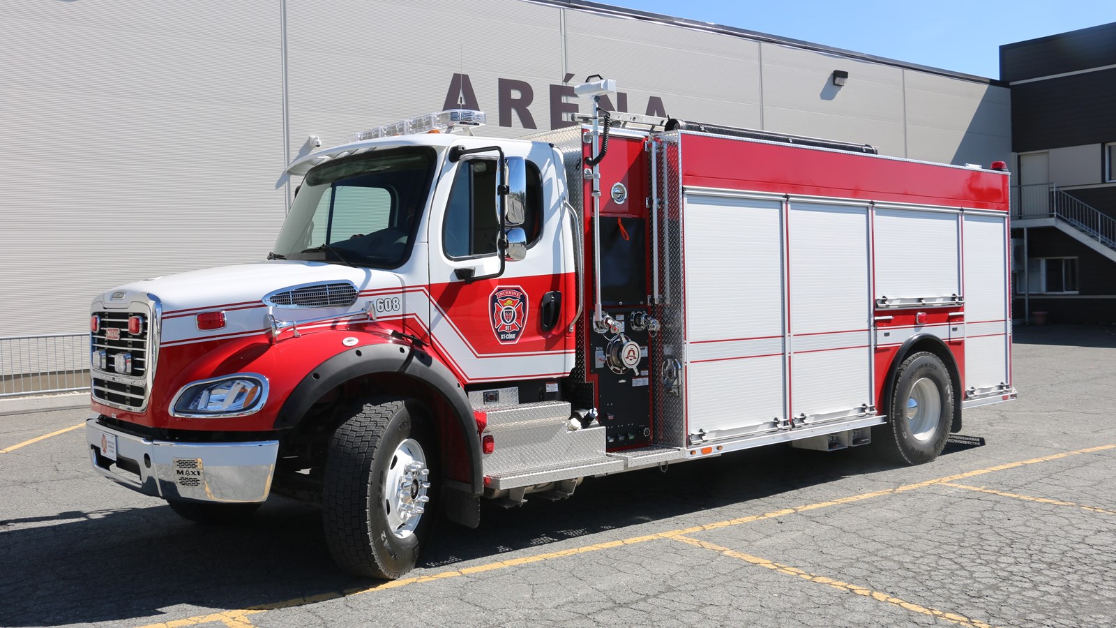Un nouveau camion pour les pompiers de Saint-Côme-Linière