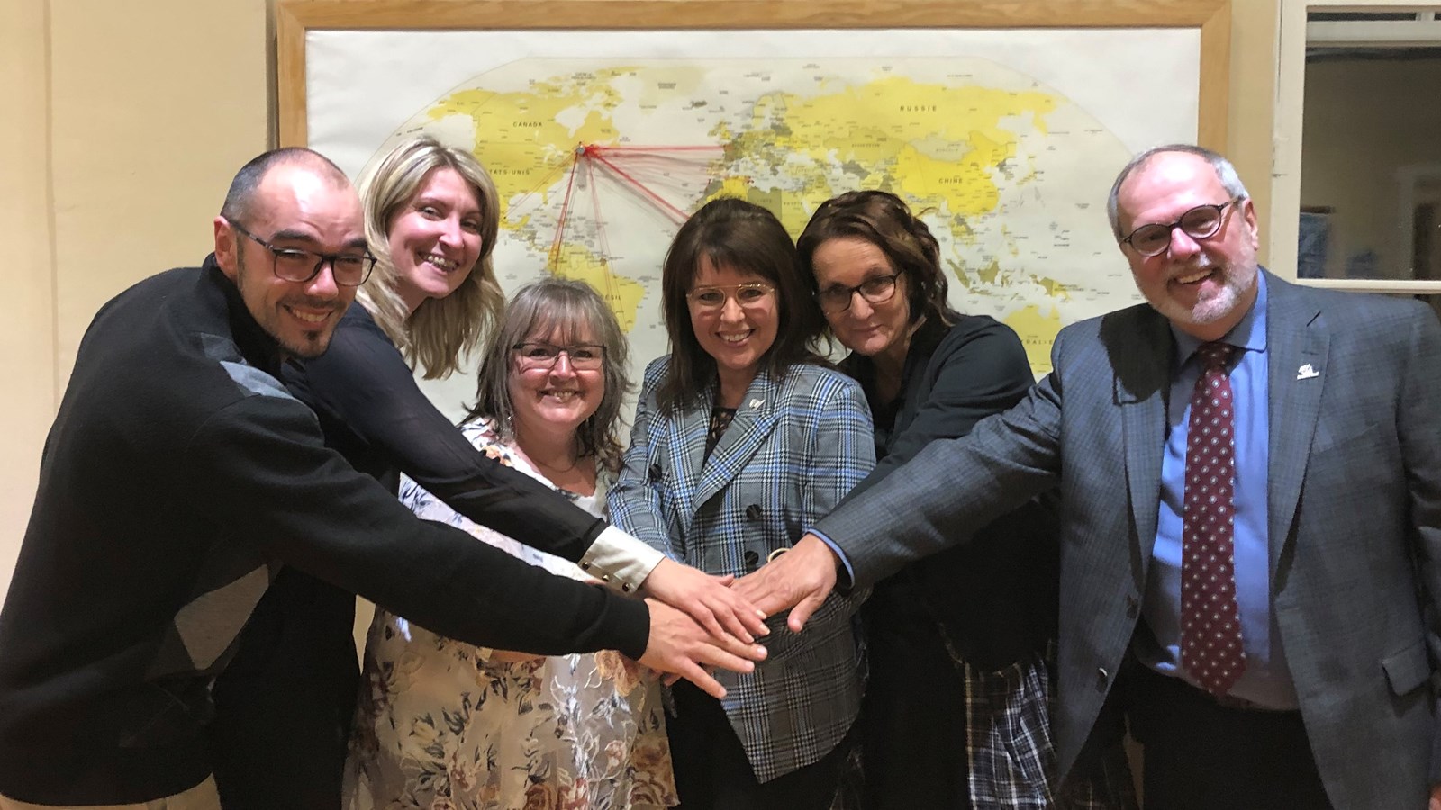 Comité organisateur du coquetel de bienvenue des nouveaux arrivants en 2019