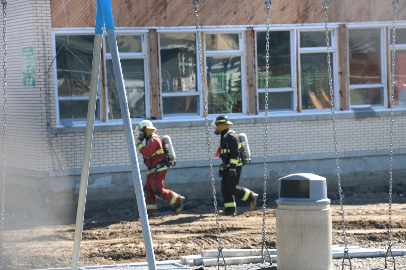 Fuite de gaz naturel à l'école primaire de Tring-Jonction