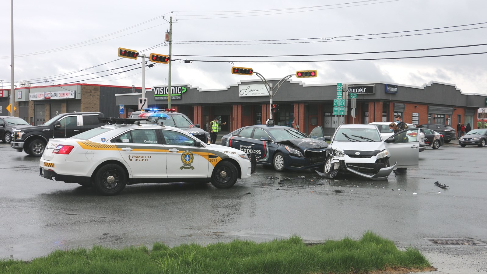 Collision à Saint-Georges : l'un des conducteurs n'a pas respecté la priorité