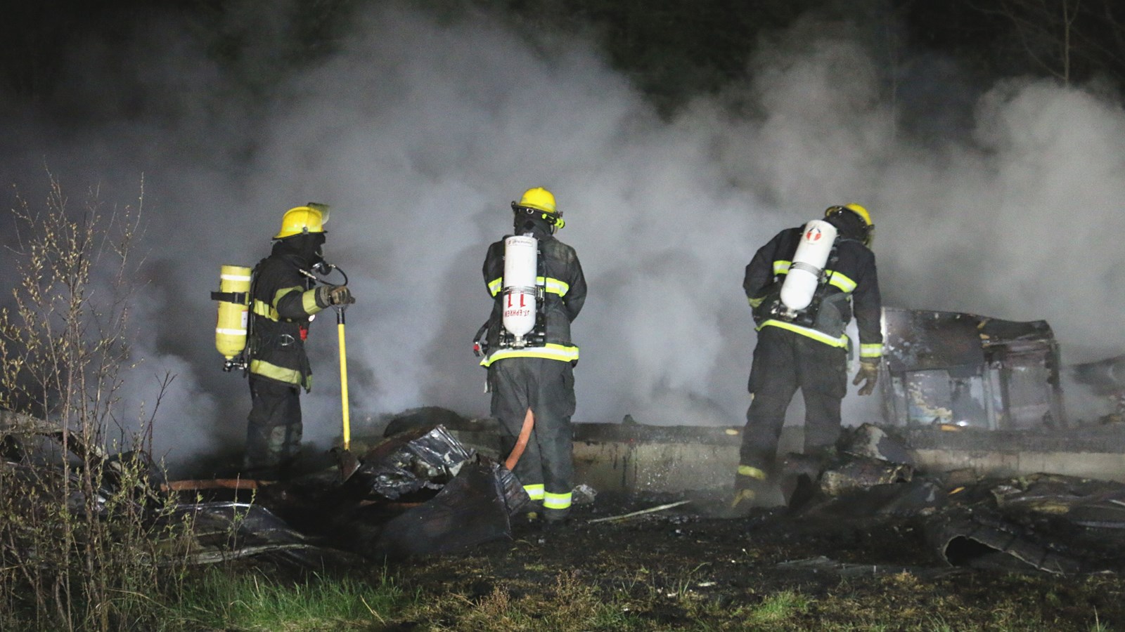 Feu de cabane à sucre à Sainte-Clotilde