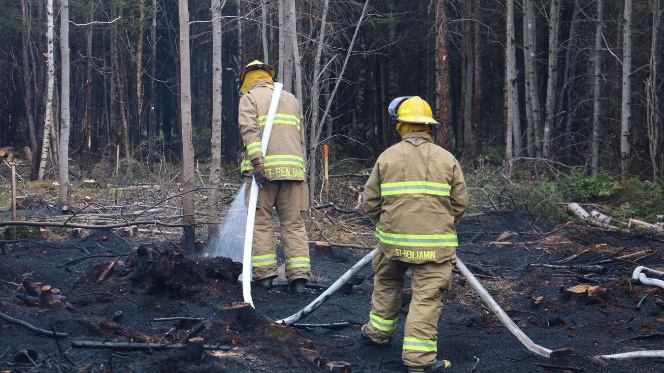 Incendie dans le secteur de Cumberland