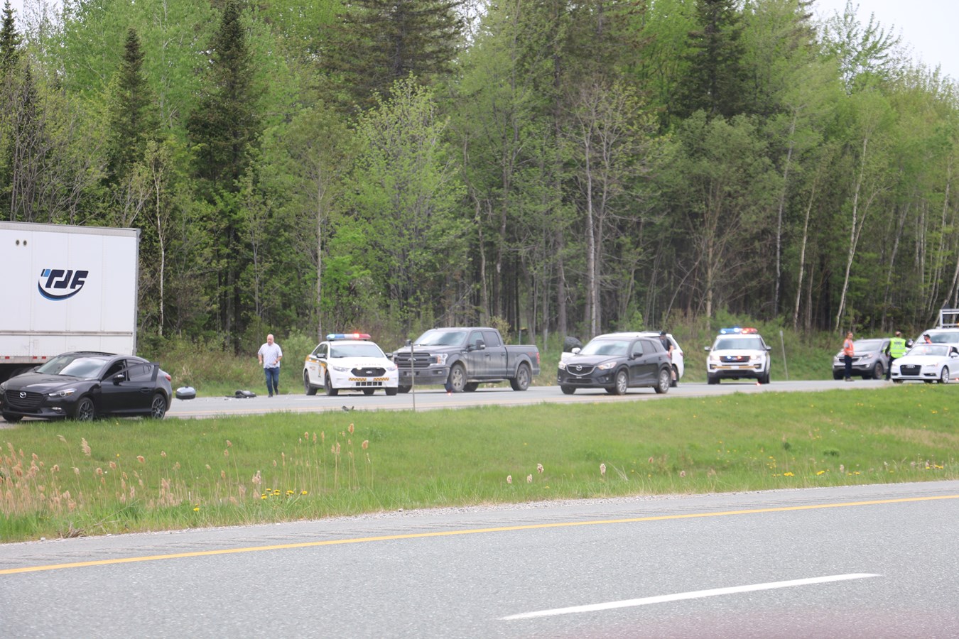 Deux personnes gravement blessées dans un accident de moto