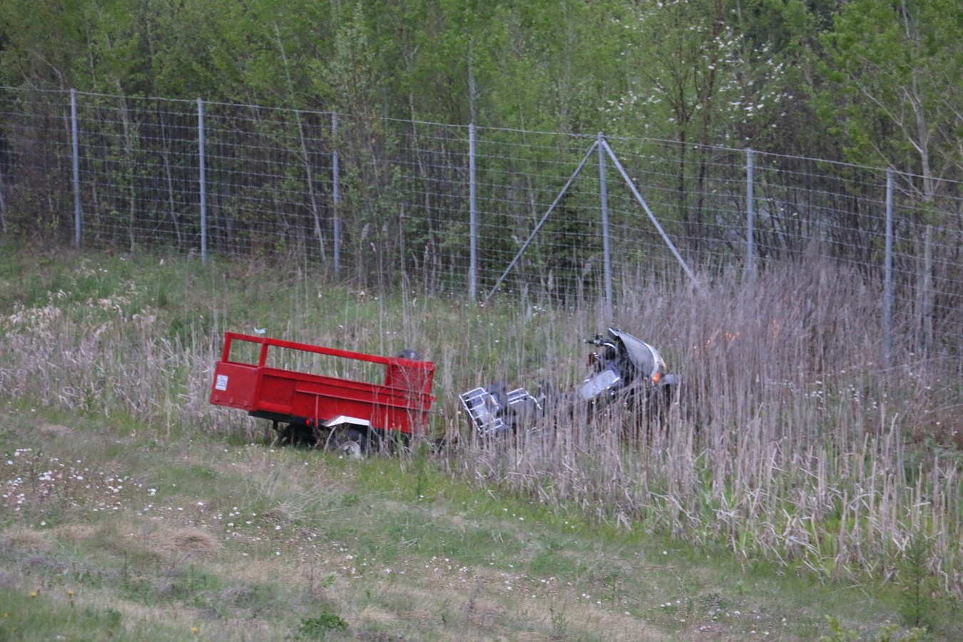 Un motocycliste gravement blessé après une sortie de route sur l'A-73