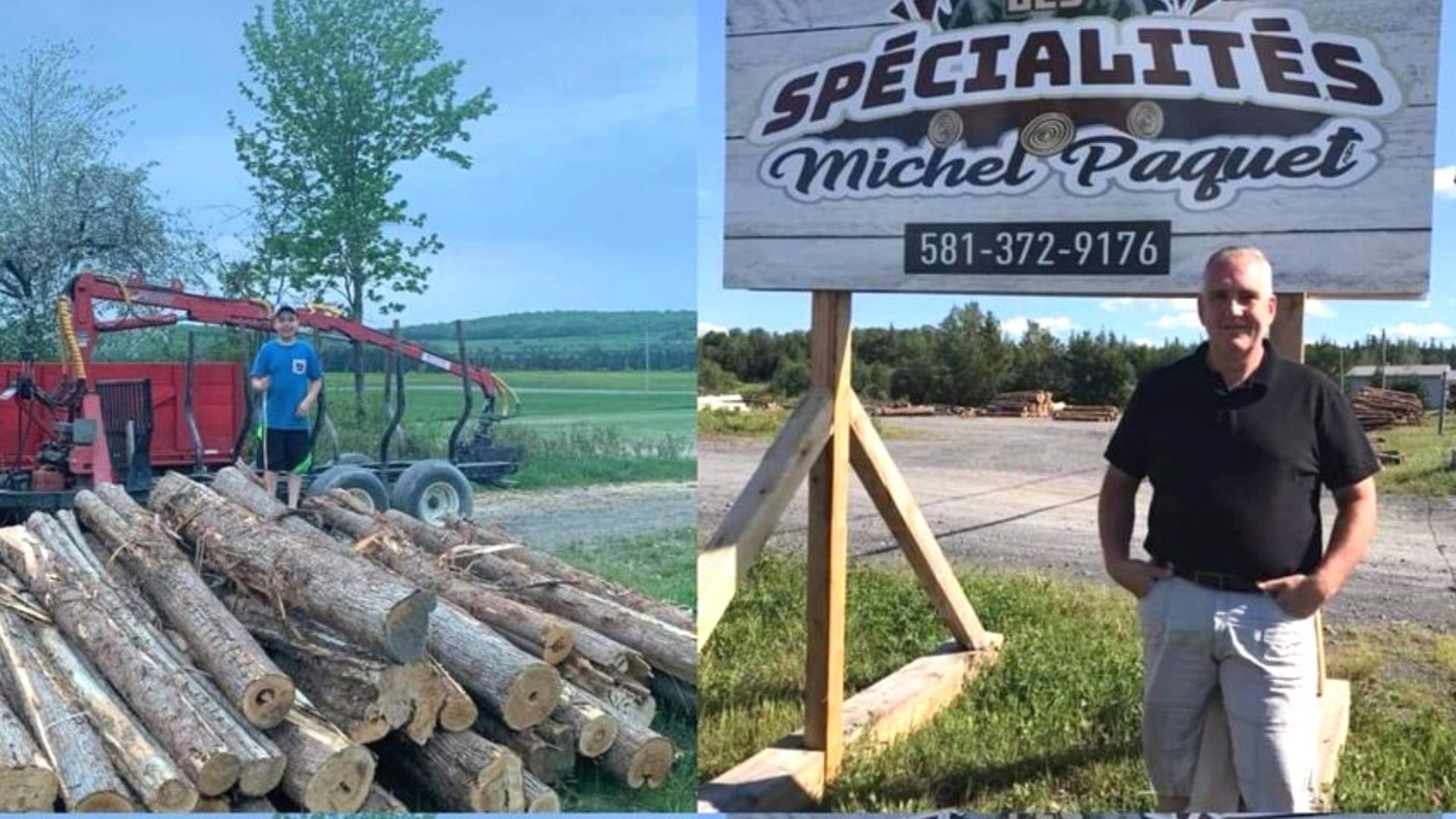 Un garçon de 10 ans lance son propre projet de vente de bois