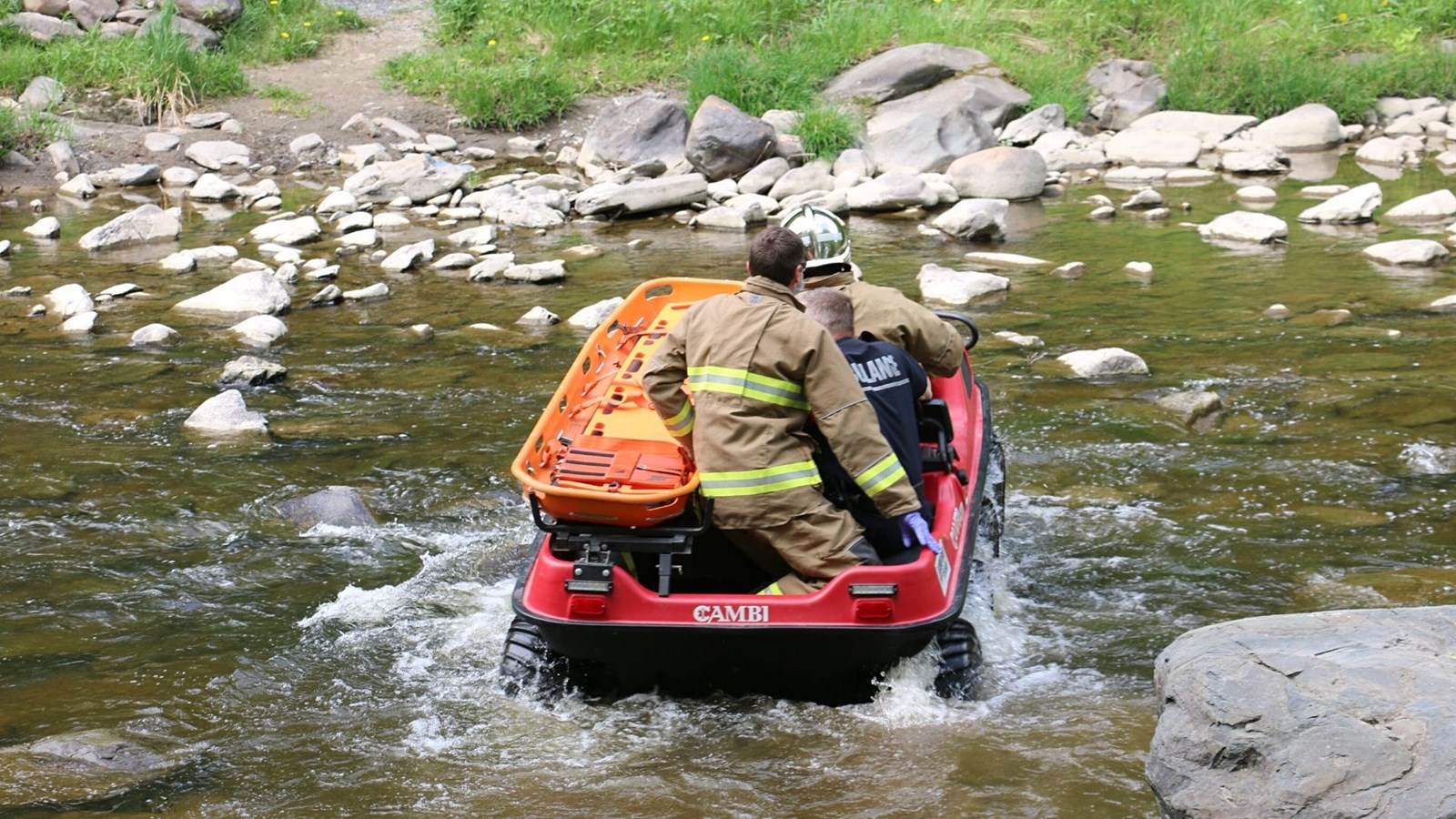 Sauvetage au parc des Sept-Chutes