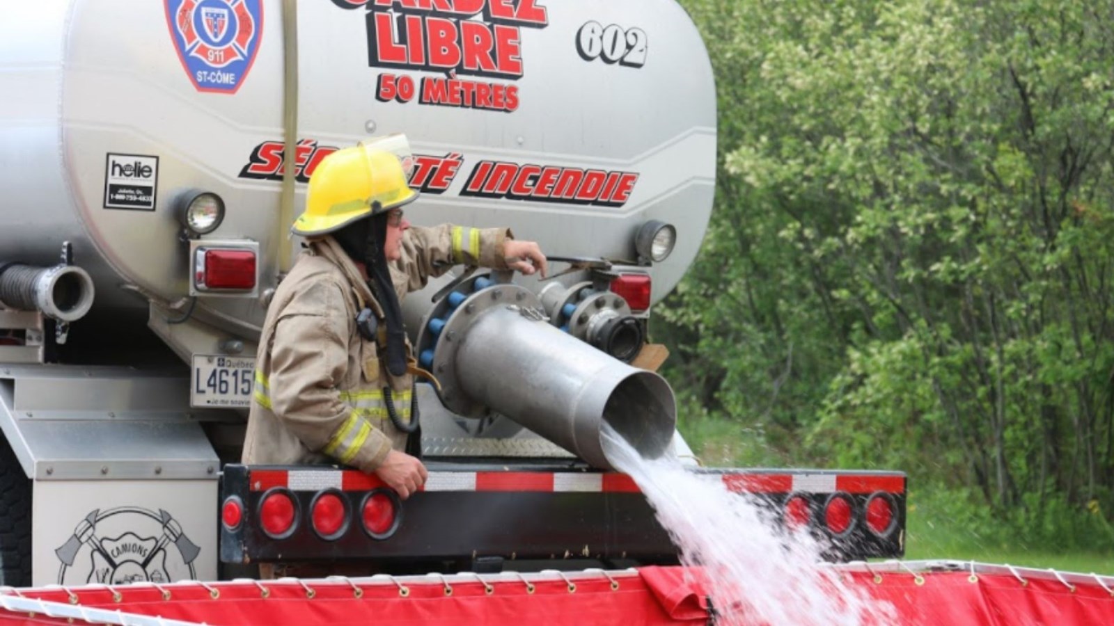 Incendie dans une résidence à Saint-Côme