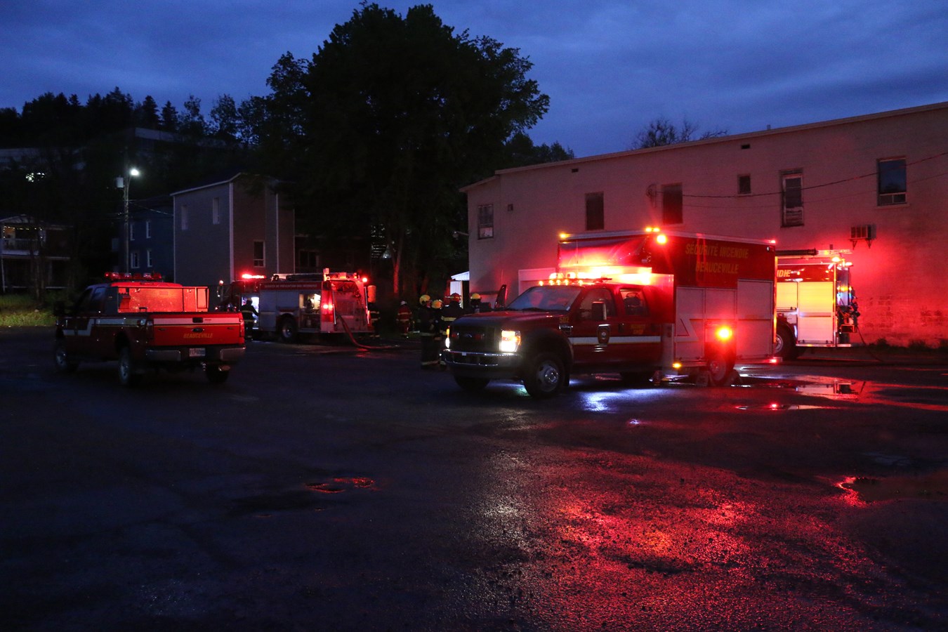 Feu de matelas dans un cabanon à Beauceville