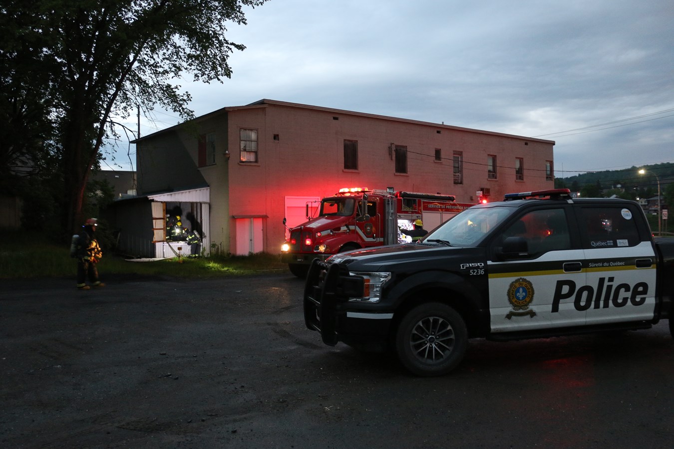 Feu de matelas dans un cabanon à Beauceville