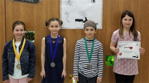 Gagnants de 2019 : 3e année, cours privés, piano 