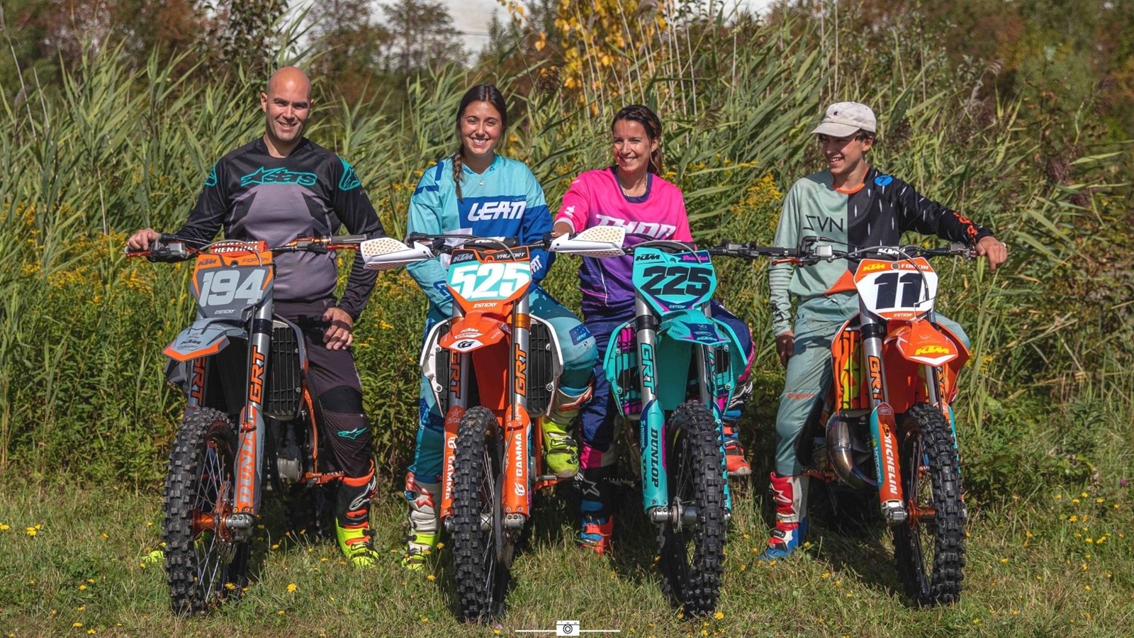 Maxime Fortin avec sa femme et ses enfants