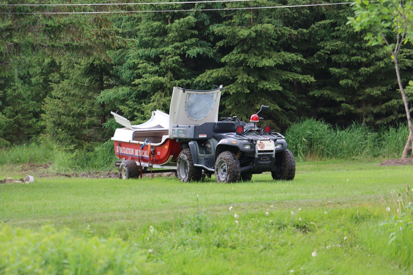 Sauvetage à Beauceville dimanche