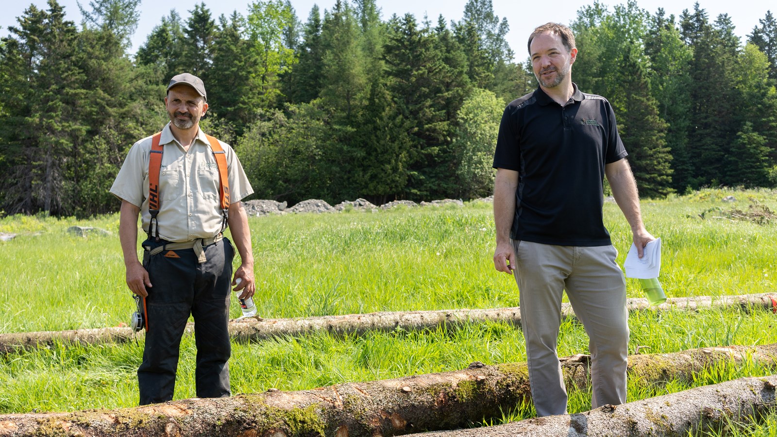 Éric Cliche et Martin Ladouceur, respectivement président et directeur général de l'APBB.