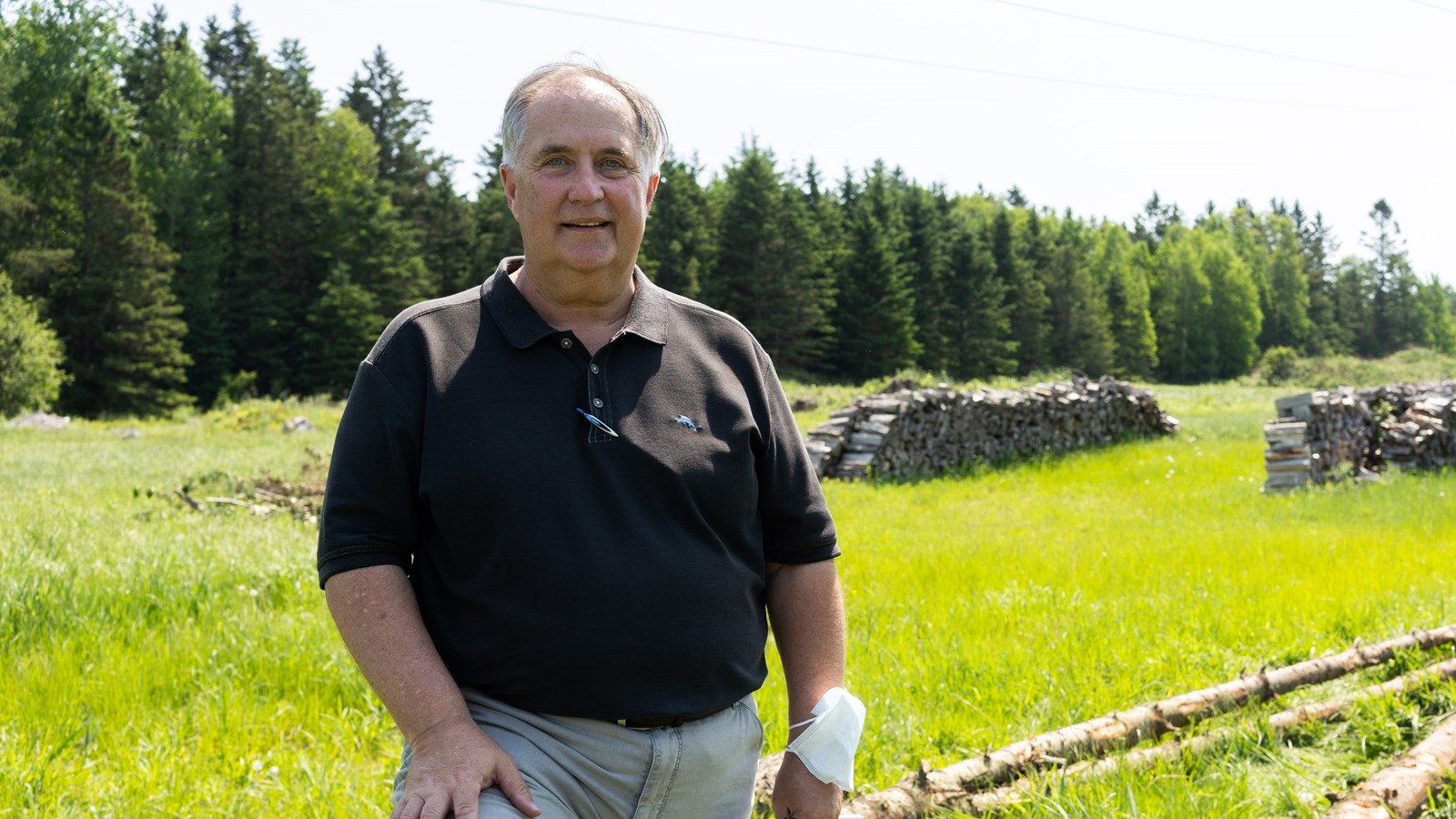 Le nouveau conseiller régional au développement forestier de Chaudière-Appalaches, Paul Busque.