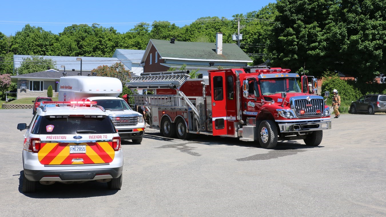 Un incendie rapidement maîtrisé à Saint-Elzéar