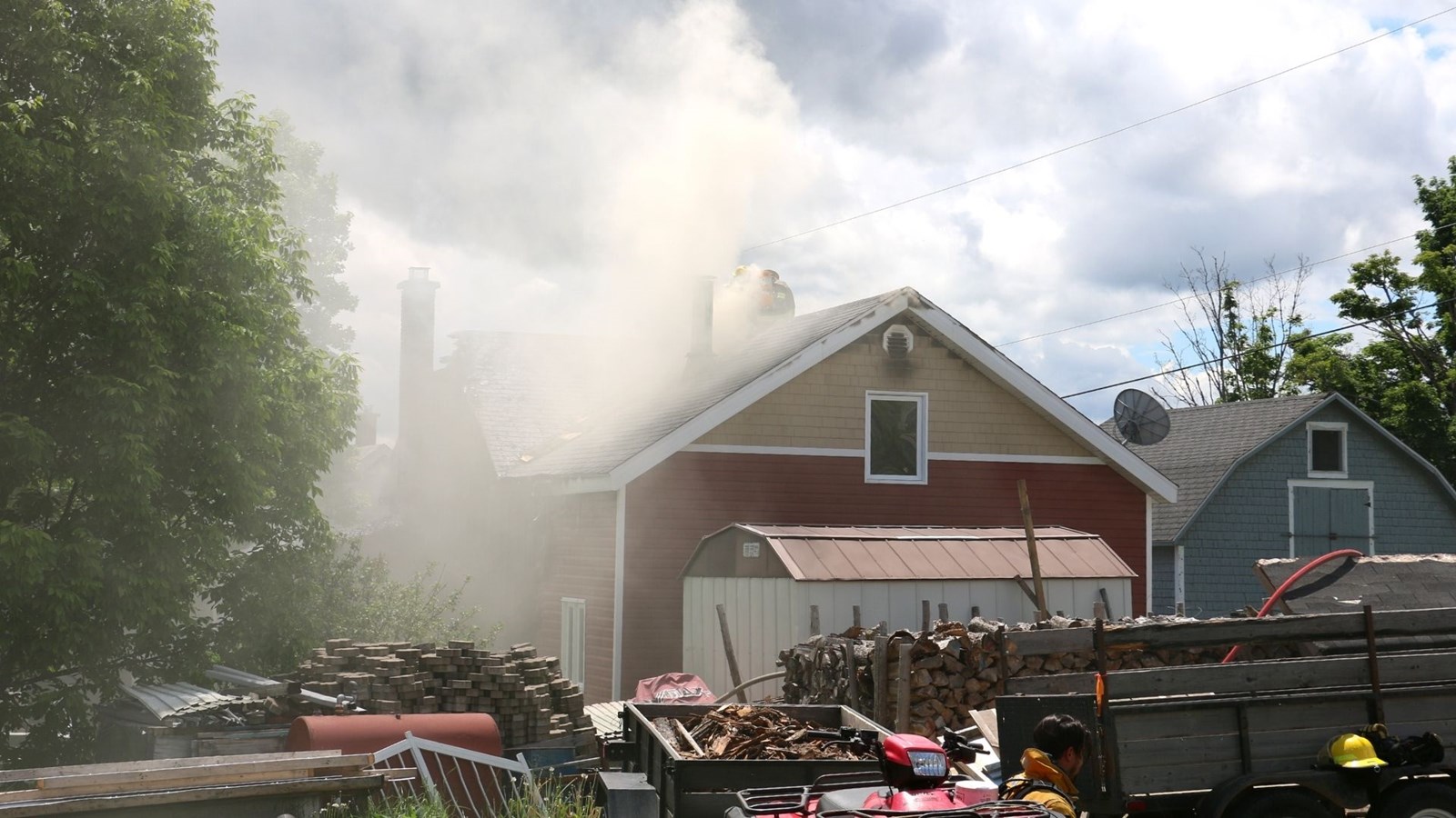 Pas de blessé dans l'incendie à Saint-Zacharie