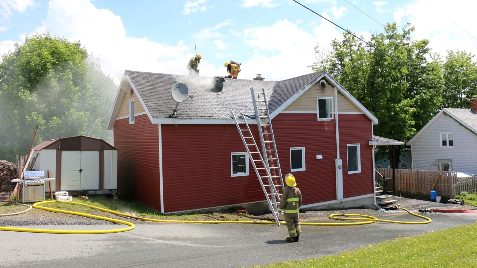 Pas de blessé dans l'incendie à Saint-Zacharie