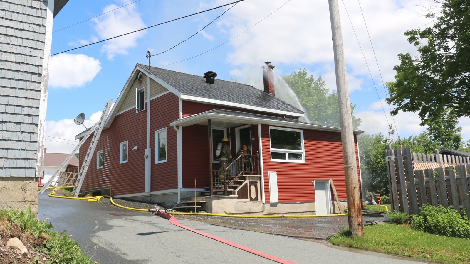 Pas de blessé dans l'incendie à Saint-Zacharie
