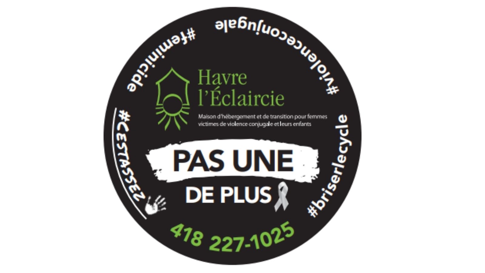 Voici le sous-verre qui sera distribué.