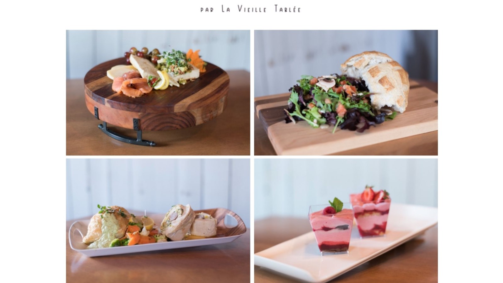 Menu de la Vieille Tablée