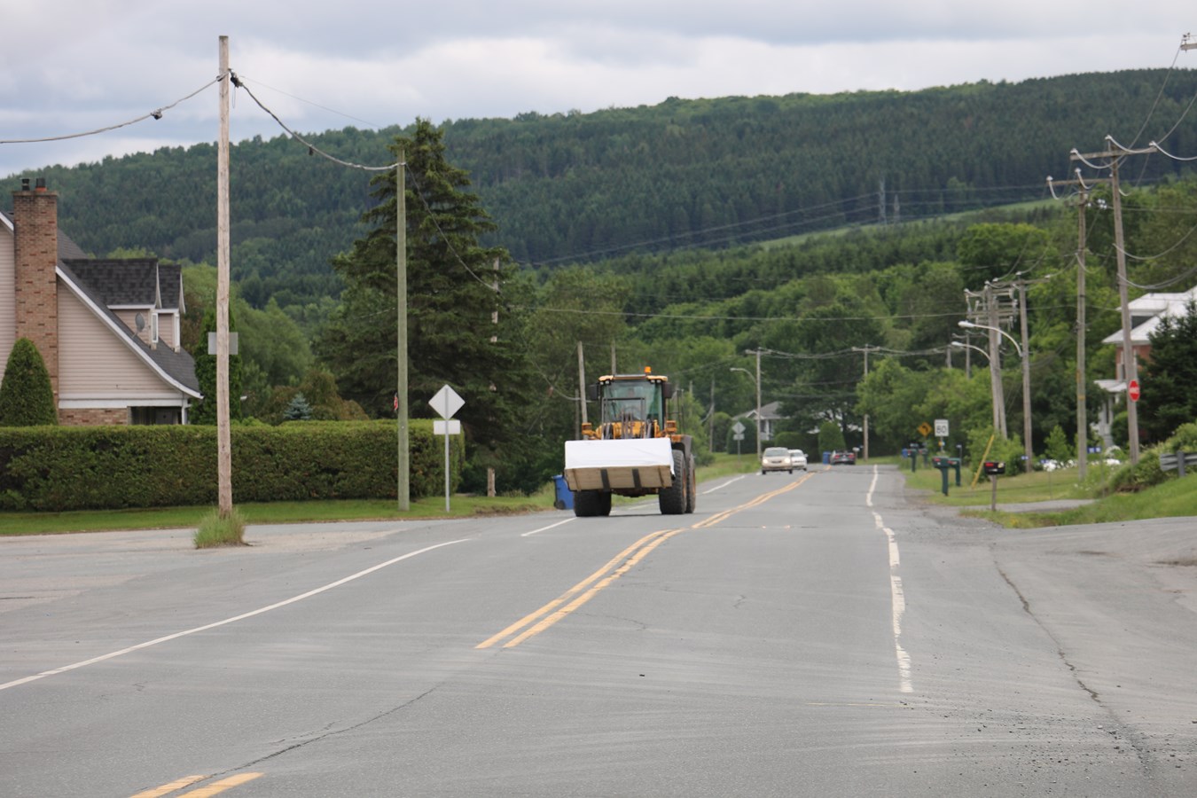 Collision sur l'avenue Lambert à Beauceville