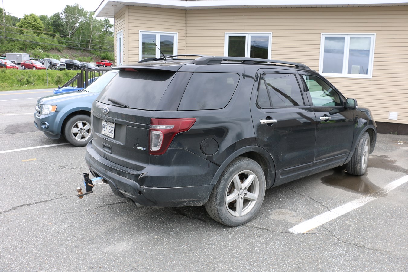 Collision sur l'avenue Lambert à Beauceville