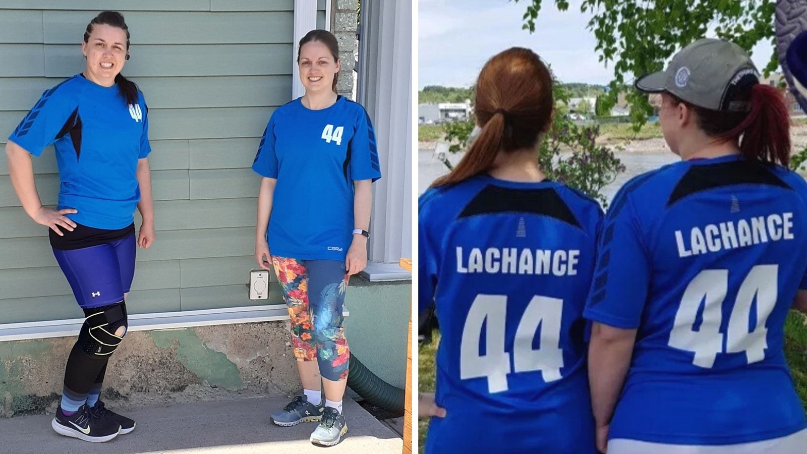 Audrey et Christina Lachance ont couru 10 km pour leur père qui a la maladie