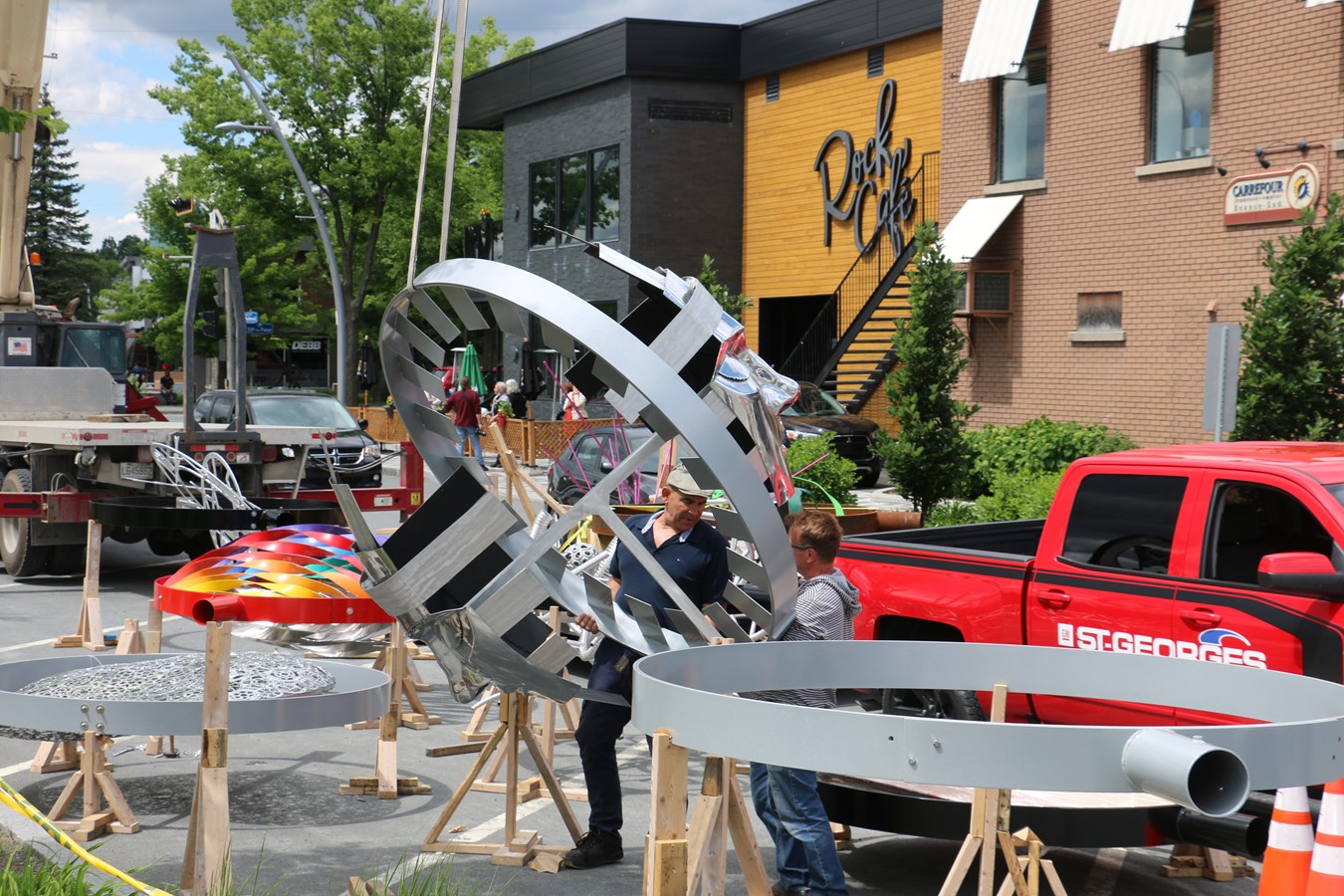 Première galerie des nouvelles sculptures de Beauce Art