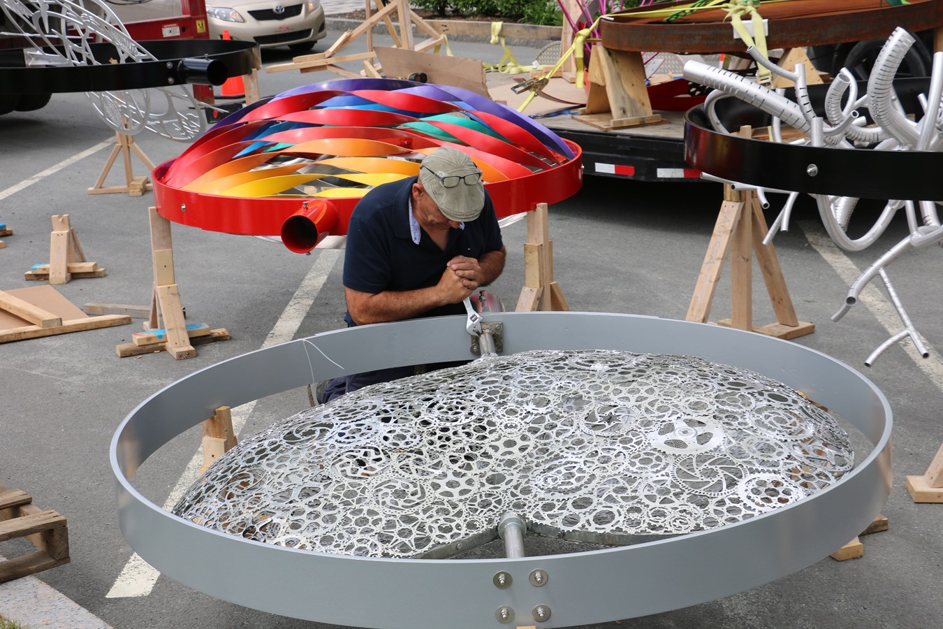 Seconde galerie des nouvelles sculptures de Beauce Art
