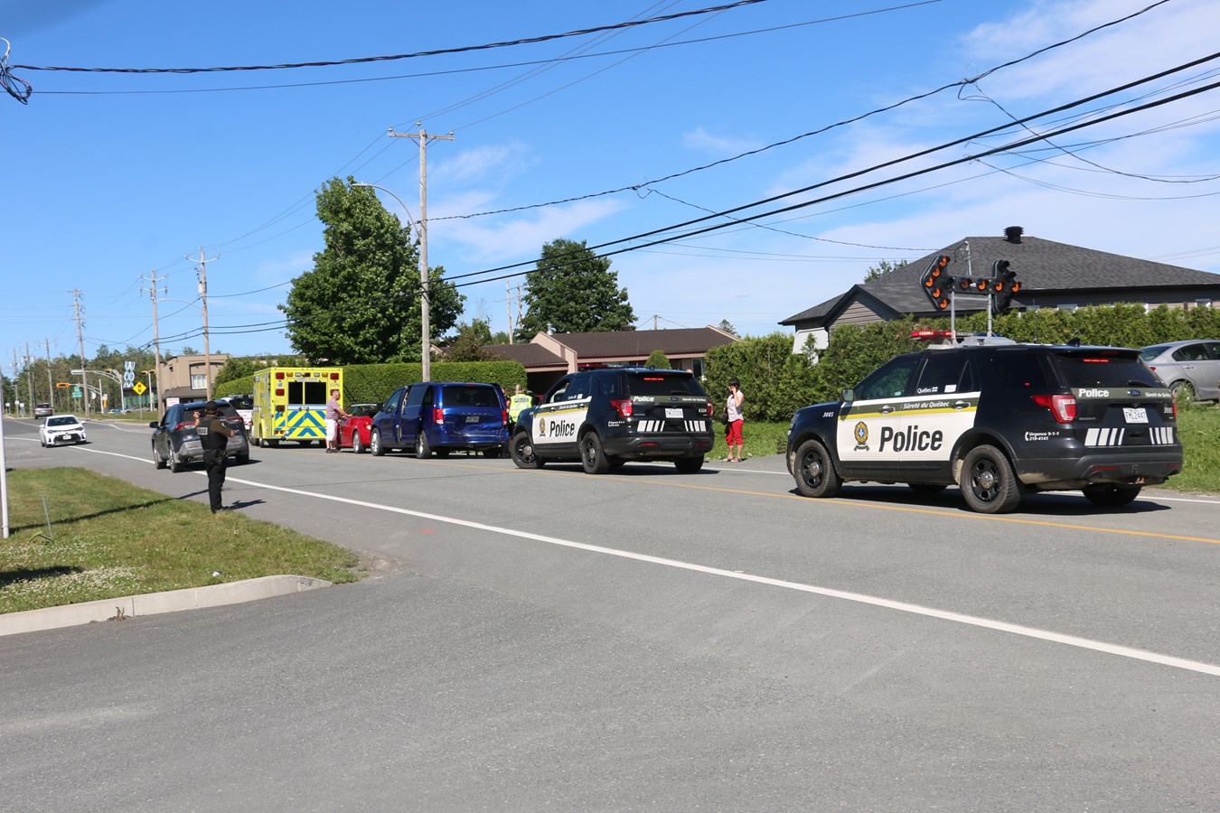 Accident à Saint-Georges