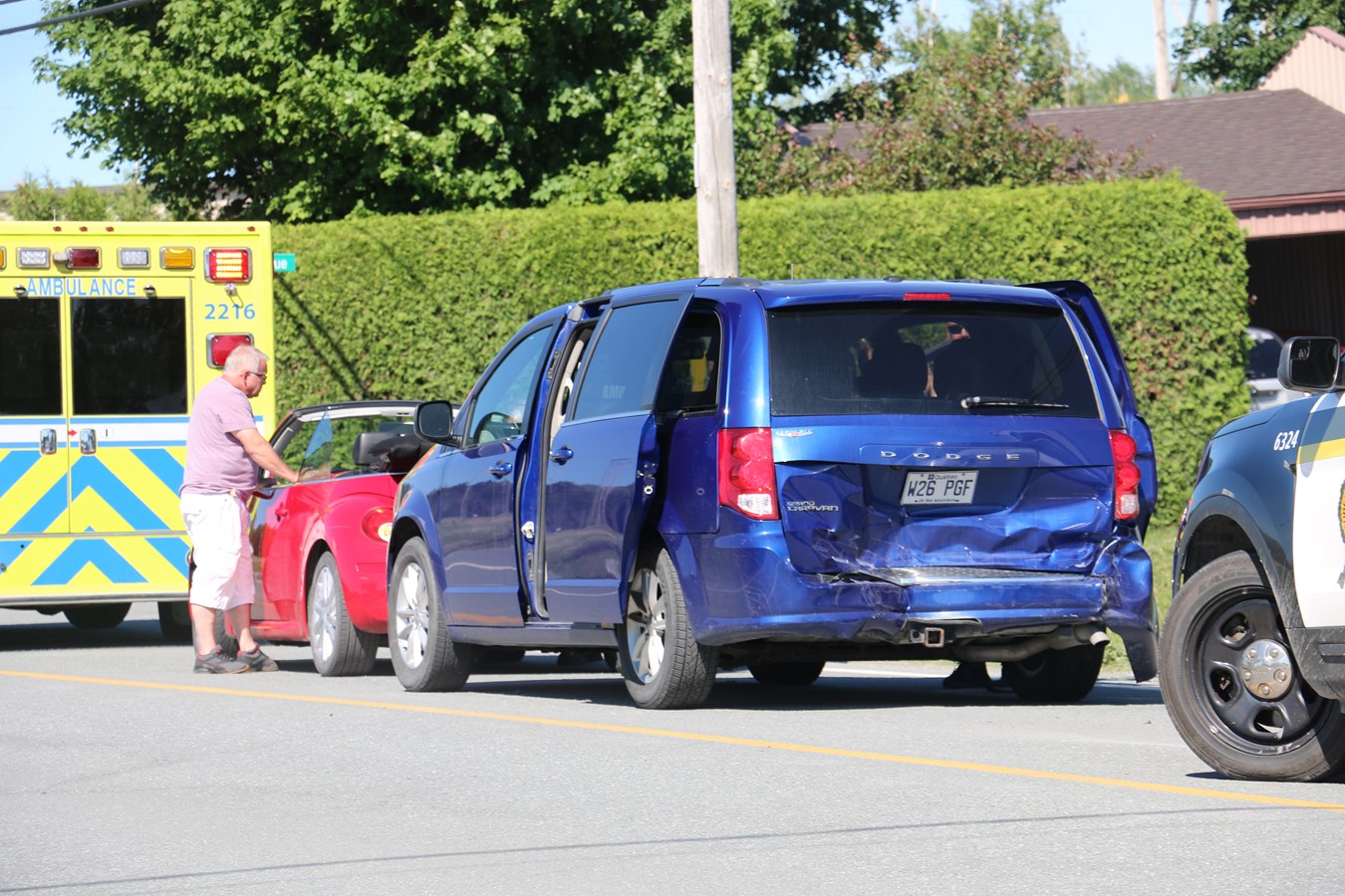 Accident à Saint-Georges