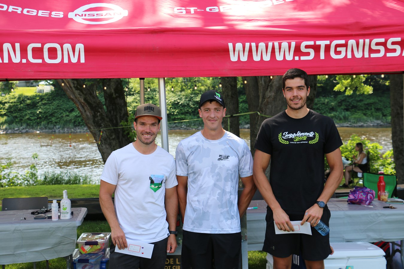Jimmy Pellerin, Guillaume Blais et Christophe Marchand Pellerin