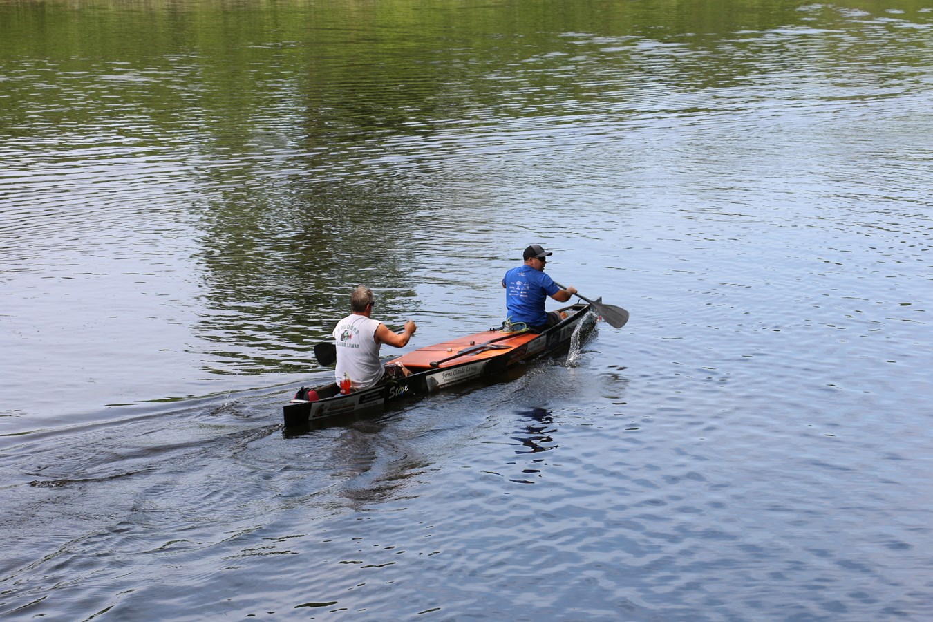 Découvrez en images la course de canot en binôme à Vallée-Jonction