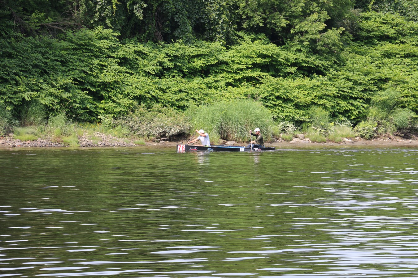 Découvrez en images la course de canot en binôme à Vallée-Jonction