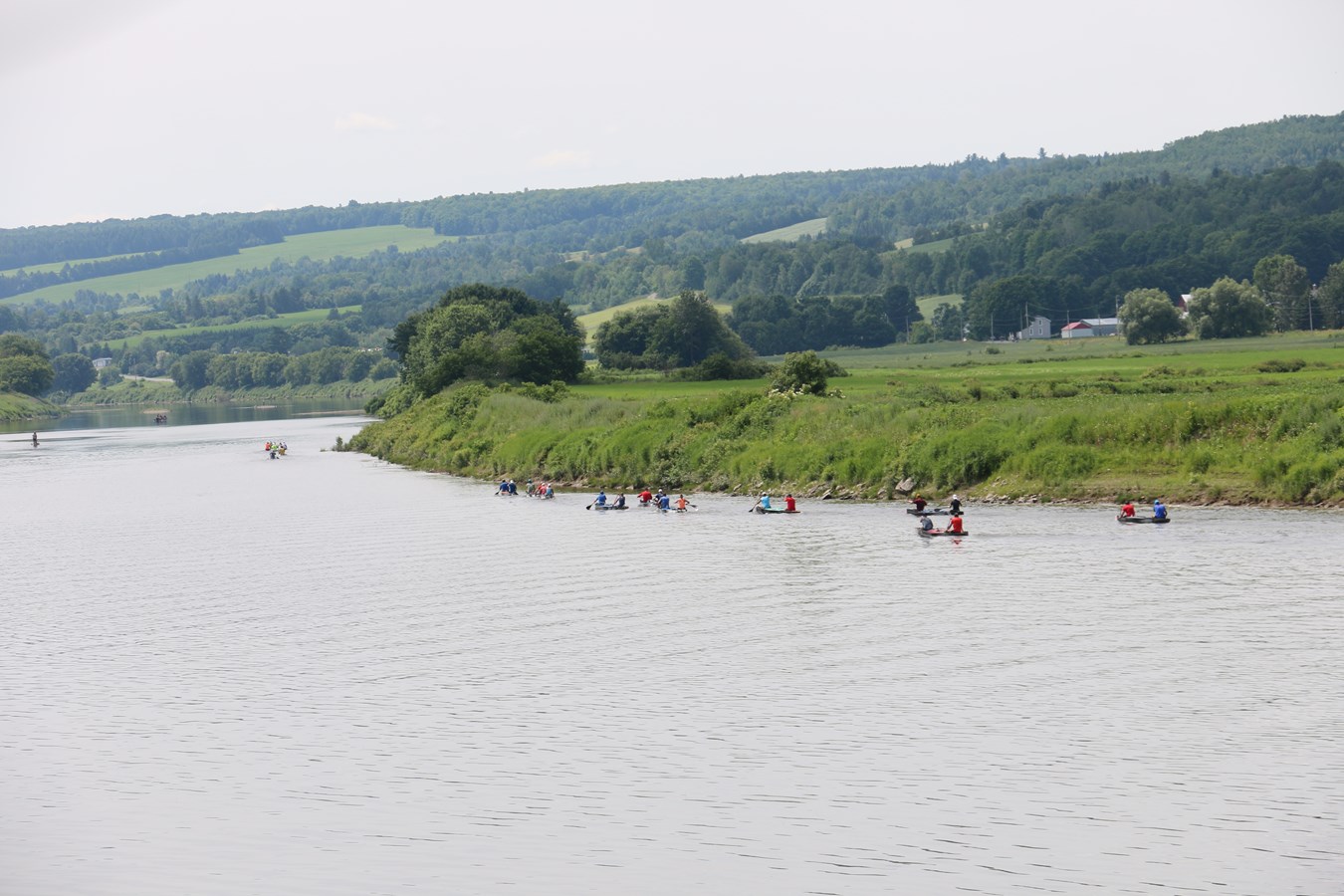 Découvrez en images la course de canot en binôme à Vallée-Jonction