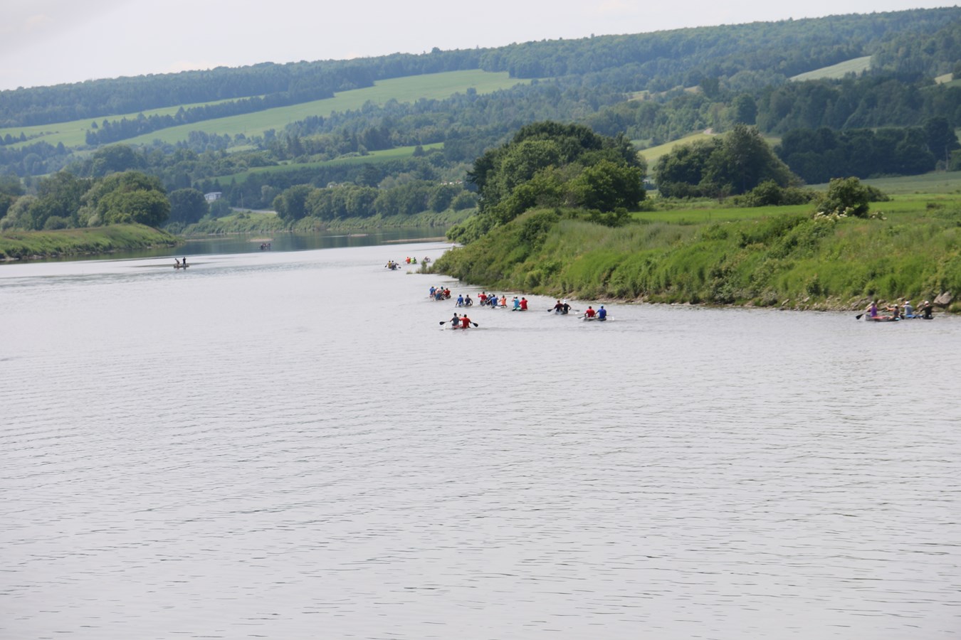 Découvrez en images la course de canot en binôme à Vallée-Jonction