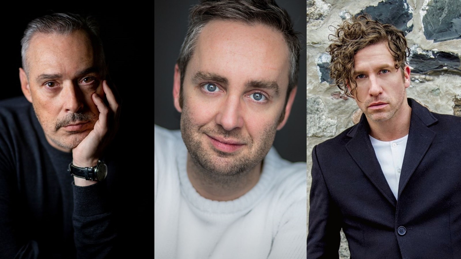 Serge Denoncourt, Olivier Loubry et Jonas Tomalty