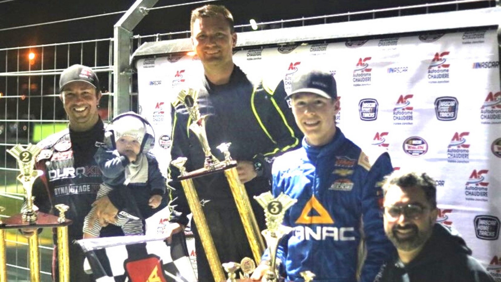 Raphaël Lessard a terminé en 3e place derrière Steve Côté et Mathieu Kingsbury.