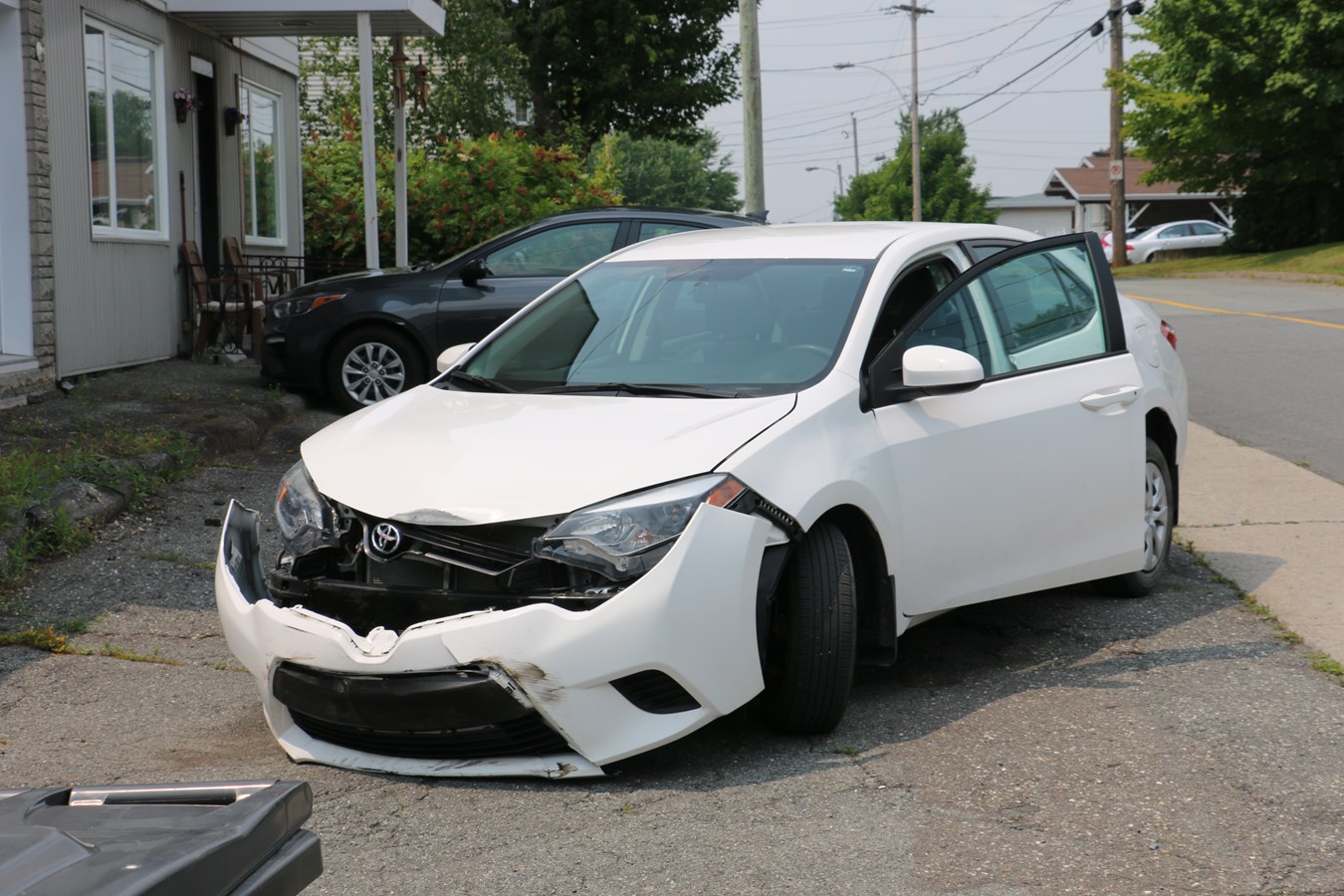 Collision à Beauceville: trois personnes transportées à l'hôpital