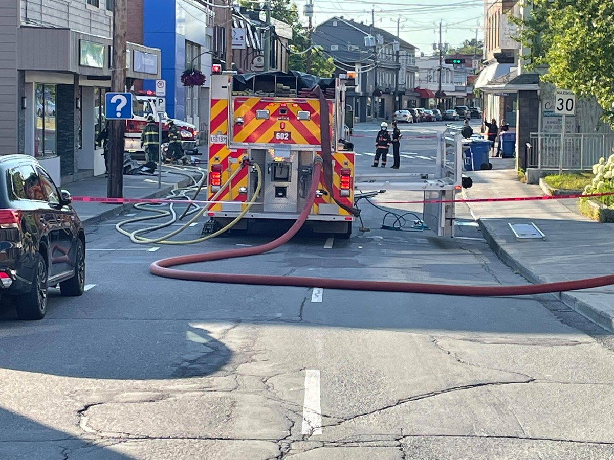 Incendie au fleuriste Poésie Florale à Saint-Georges