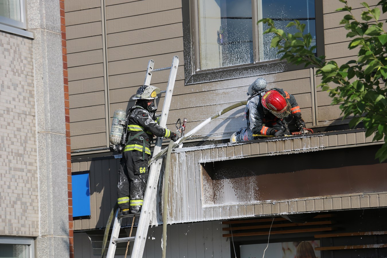 Incendie au fleuriste Poésie Florale à Saint-Georges