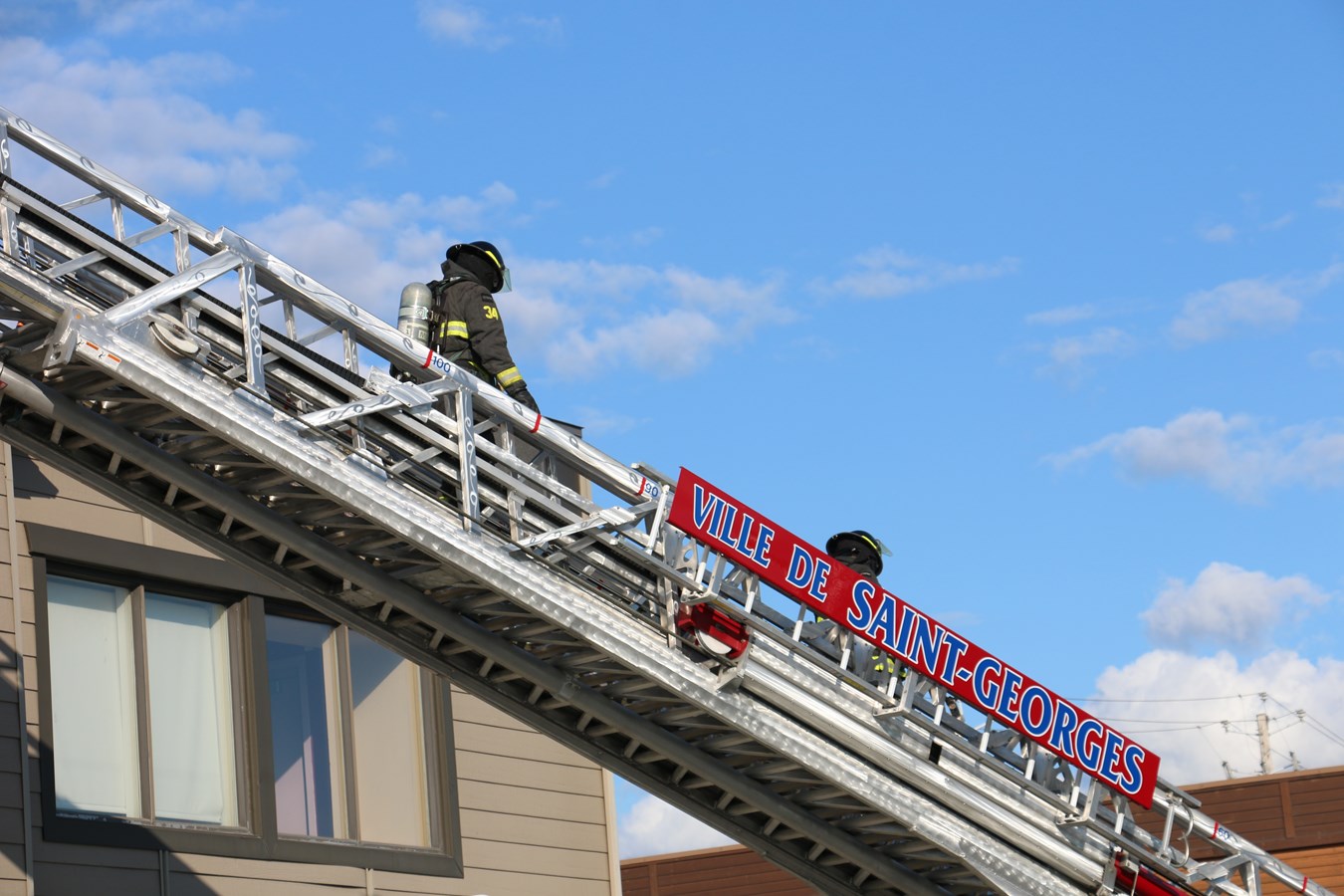 Incendie au fleuriste Poésie Florale à Saint-Georges