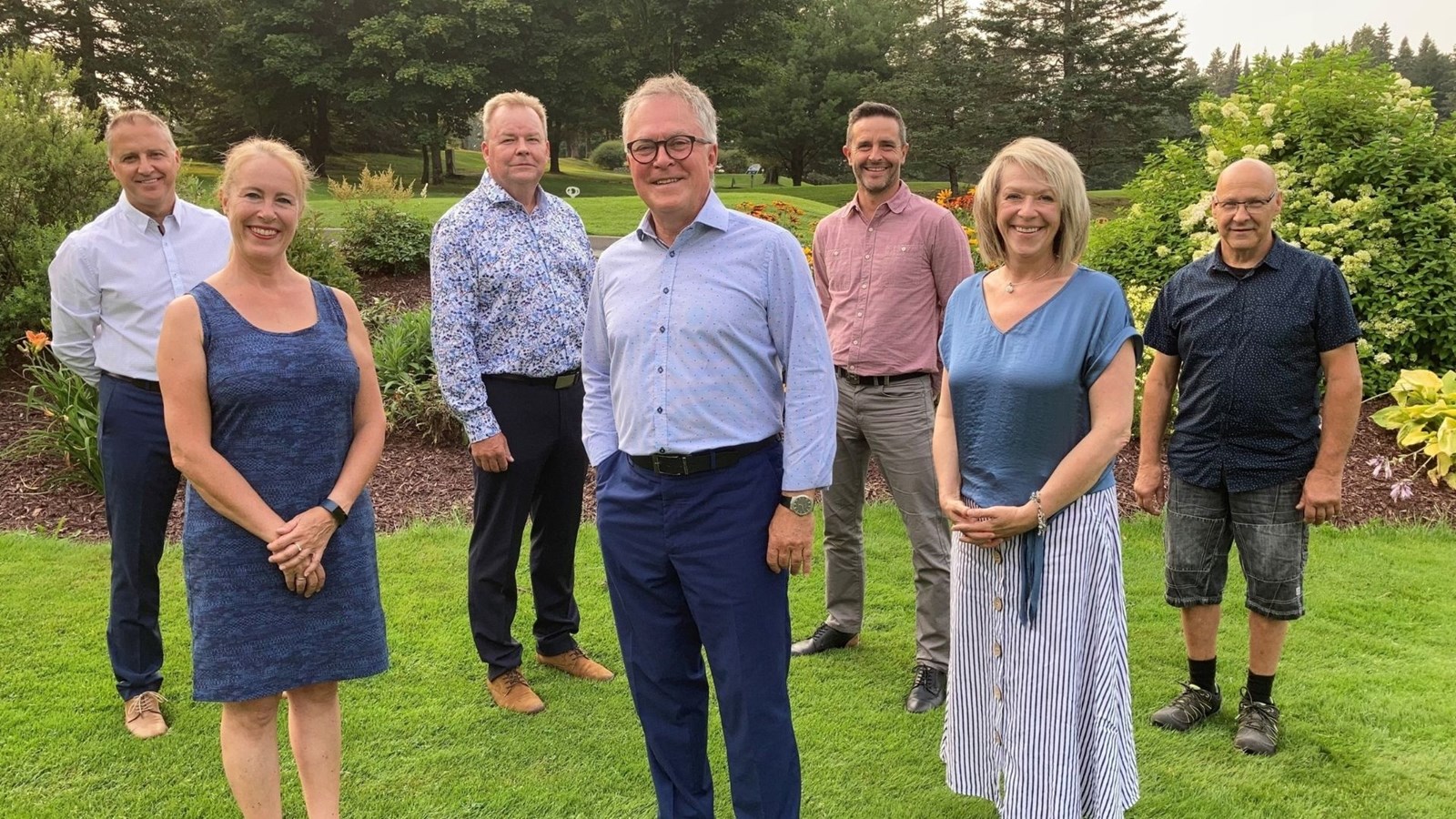 Guy Marcoux, Claudia Labrie, Yvan Tardif, Jean Audet, Frédéric Fournier, Gina Cloutier, Yves Roy