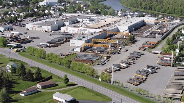 Entente de travail de cinq ans à l’usine Canam de Saint-Gédéon-de-Beauce