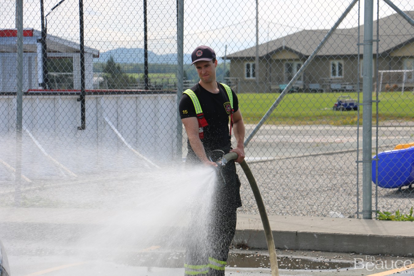 Un record battu pour le 3e lave-auto des pompiers d'East-Broughton